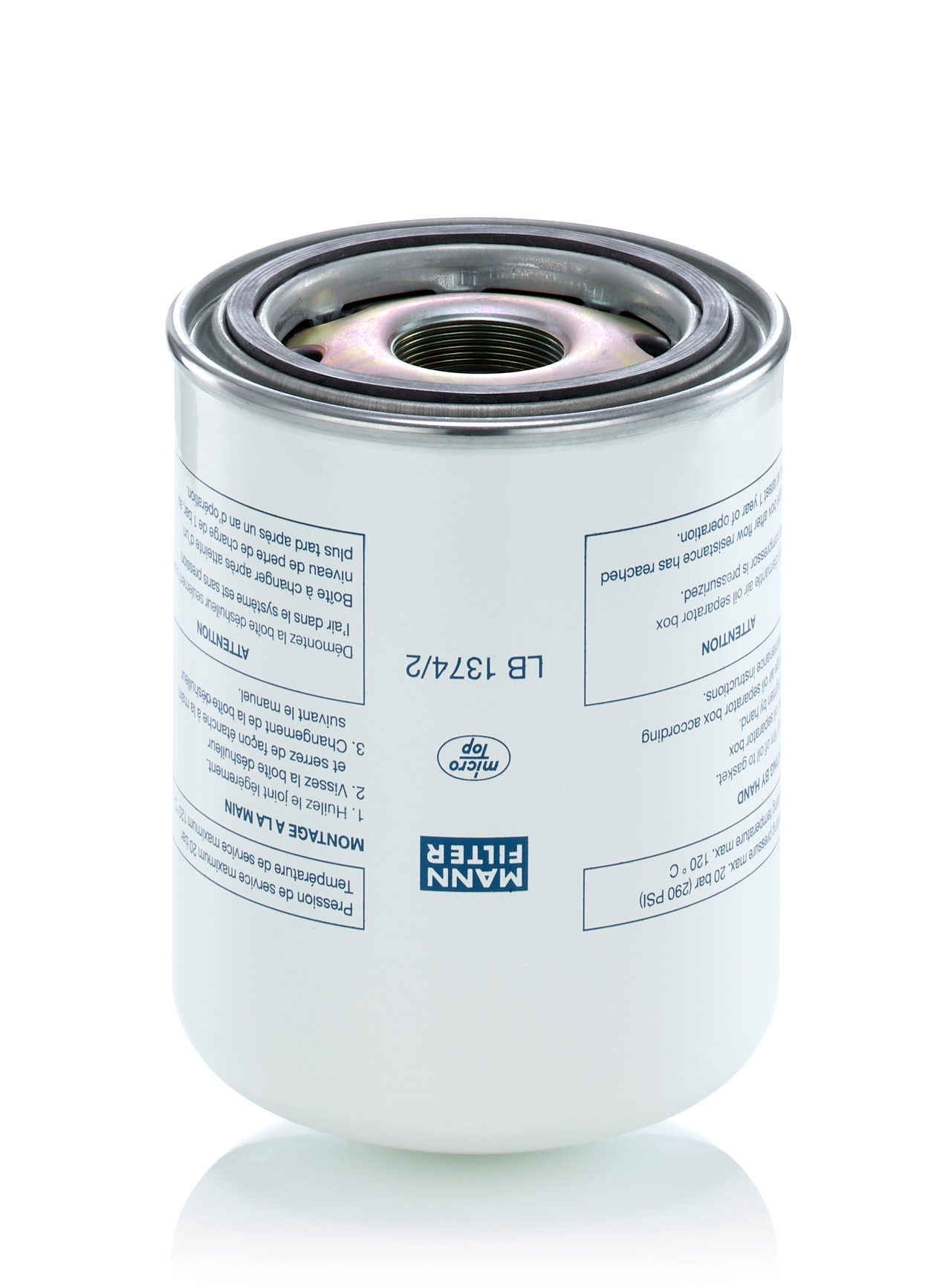 LB 1374/2 - Basınçlı havayı yağdan arındırma -  MANN FILTER